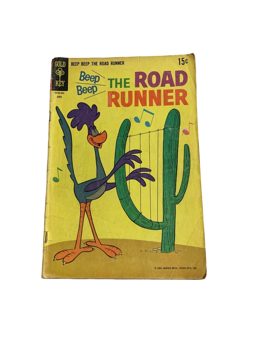 Beep Beep The Road Runner #11 Comic Book Gold Key 1969 Silver Age Vintage